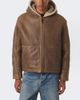 Yves Salomon Yves Salomon Reversible shearling and leather jacket - 7