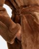Yves Salomon Yves Salomon Reversible shearling and leather wrap coat - 4