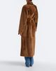 Yves Salomon Yves Salomon Reversible shearling and leather wrap coat - 6