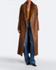 Yves Salomon Yves Salomon Reversible shearling and leather wrap coat - 7