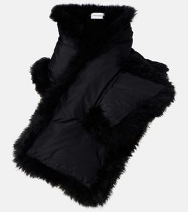 Yves Salomon Yves Salomon Reversible shearling down scarf