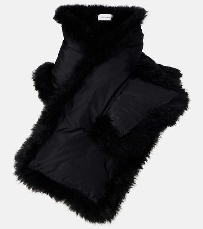 Yves Salomon Yves Salomon Reversible shearling down scarf