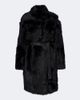 Yves Salomon Yves Salomon Reversible shearling wrap coat - 1