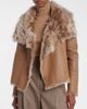 Yves Salomon Yves Salomon Reversible shearling wrap jacket - 6