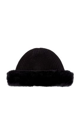 Yves Salomon Yves Salomon Rex Rabbit and Cashmere Bonnet