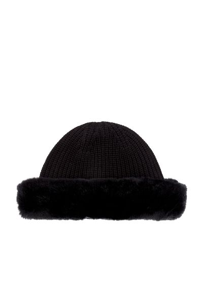 Yves Salomon Yves Salomon Rex Rabbit and Cashmere Bonnet