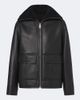 Yves Salomon Yves Salomon Shearling-lined leather jacket - 1