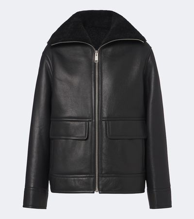 Yves Salomon Yves Salomon Shearling-lined leather jacket