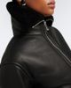 Yves Salomon Yves Salomon Shearling-lined leather jacket - 3