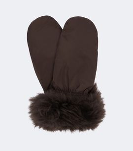 Yves Salomon Yves Salomon Shearling-trimmed down mittens