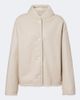 Yves Salomon Yves Salomon Shearling-trimmed leather jacket - 1