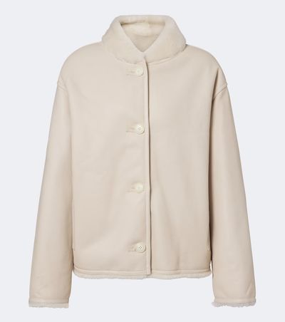 Yves Salomon Yves Salomon Shearling-trimmed leather jacket
