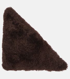 Yves Salomon Yves Salomon Shearling and wool scarf