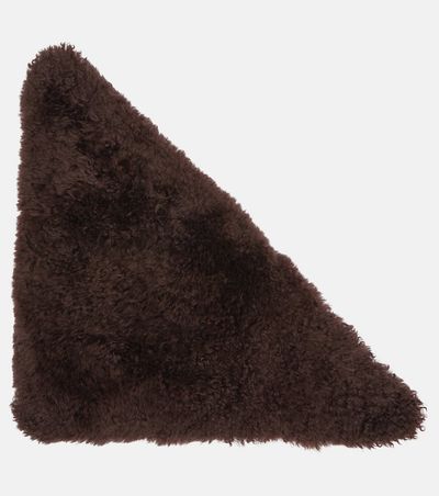 Yves Salomon Yves Salomon Shearling and wool scarf