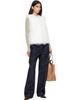 Yves Salomon Yves Salomon White Cropped Feather Gilet Vest - 4