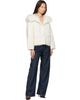 Yves Salomon Yves Salomon White Curly Lamb Short Ultra-Light Down Jacket - 4