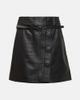 Yves Salomon Yves Salomon Wrap leather miniskirt - 1