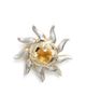 Yvonne Leon Yvonne Leon 10k Yellow Gold Nano Puce Soleil Or Jaune Single Earring 9K Yellow Gold One - 1