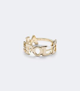 Yvonne Leon Yvonne LÃ©on Ã La Folie 9kt gold ring with diamonds
