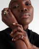 Yvonne Leon Yvonne LÃ©on Alliance Damier 9kt gold ring with diamonds and onyx - 2
