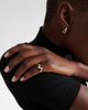 Yvonne Leon Yvonne LÃ©on Alliance Damier 9kt gold ring with diamonds and onyx - 3
