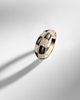 Yvonne Leon Yvonne LÃ©on Alliance Damier 9kt gold ring with diamonds and onyx - 5