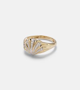 Yvonne Leon Yvonne LÃ©on Baby ChevaliÃ¨re 9kt ring with diamonds