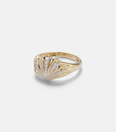 Yvonne Leon Yvonne LÃ©on Baby ChevaliÃ¨re 9kt ring with diamonds
