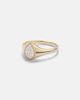 Yvonne Leon Yvonne LÃ©on ChevaliÃ¨re Baby set of 2 9kt gold rings with diamonds - 1