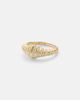 Yvonne Leon Yvonne LÃ©on ChevaliÃ¨re Nano 9kt gold ring with diamonds - 1