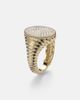 Yvonne Leon Yvonne LÃ©on ChevaliÃ¨re Ovale 9kt gold ring with diamonds - 4