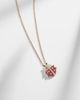 Yvonne Leon Yvonne LÃ©on Coccinelle Mini 9kt gold pendant necklace with diamonds and agate - 5