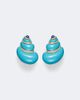 Yvonne Leon Yvonne LÃ©on Coquillage 9kt gold earrings with gemstones - 1