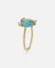 Yvonne Leon Yvonne LÃ©on Crabe Coquillage 9kt gold ring with gemstones - 4