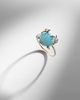 Yvonne Leon Yvonne LÃ©on Crabe Coquillage 9kt gold ring with gemstones - 5