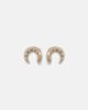 Yvonne Leon Yvonne LÃ©on Ãcrevisse 9kt gold earrings with diamonds - 1