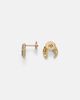 Yvonne Leon Yvonne LÃ©on Ãcrevisse 9kt gold earrings with diamonds - 4