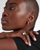 Yvonne Leon Yvonne LÃ©on Damier 9kt gold ring with diamonds and onyx - 2
