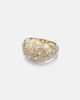 Yvonne Leon Yvonne LÃ©on DÃ´me Fleurie 9kt gold (375/1000) ring with diamonds - 1