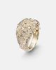 Yvonne Leon Yvonne LÃ©on DÃ´me Fleurie 9kt gold (375/1000) ring with diamonds - 4