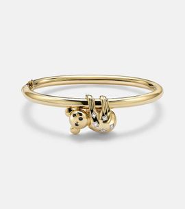 Yvonne Leon Yvonne LÃ©on Koala 9kt gold (375/1000) bracelet with diamonds and enamel