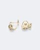 Yvonne Leon Yvonne LÃ©on Koala 9kt gold earrings with diamonds - 4
