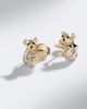 Yvonne Leon Yvonne LÃ©on Koala 9kt gold earrings with diamonds - 5