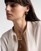 Yvonne Leon Yvonne LÃ©on L'Acquarium 9kt gold pendant necklace with gemstones - 2