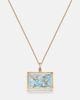 Yvonne Leon Yvonne LÃ©on L'Acquarium 9kt gold pendant necklace with gemstones - 4