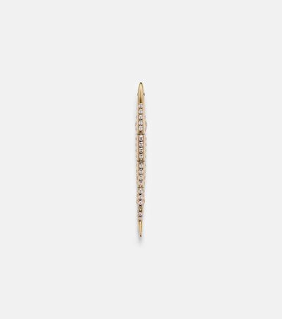 Yvonne Leon Yvonne LÃ©on Marlin Gm 9kt gold single earring with diamonds