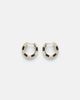 Yvonne Leon Yvonne LÃ©on Mini 9kt gold earrings with diamonds and onyx - 4