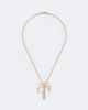 Yvonne Leon Yvonne LÃ©on Palmier 9kt and 18kt gold pendant necklace with diamonds - 1