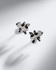 Yvonne Leon Yvonne LÃ©on Panda 9kt white gold earrings with diamonds - 5