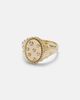 Yvonne Leon Yvonne LÃ©on Plumetis 9kt gold ring with diamonds - 1